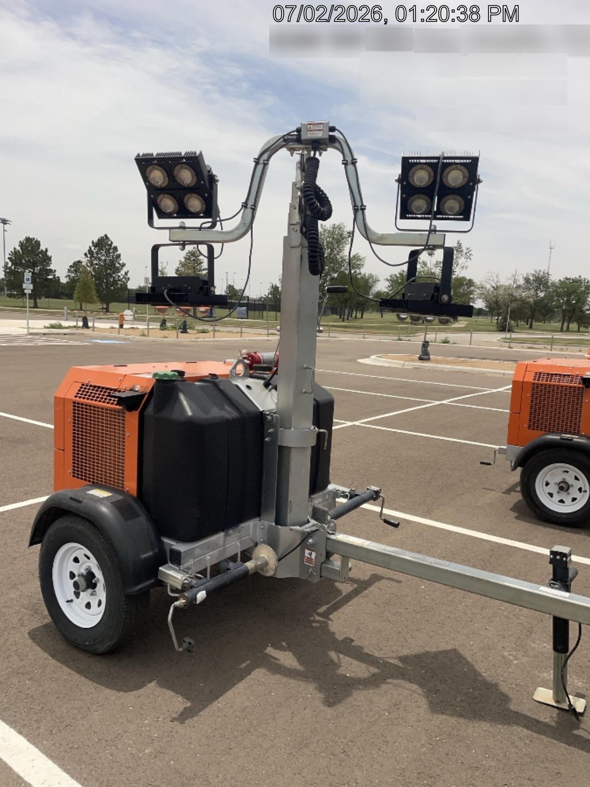 2024 Wanco WLTT-4MM4K Diesel, Deep Sea Controller, Shore Power Plug, Auto Start, (4) 350W LED Floodlights, 4kW Generator, 60 Gal Fuel Tank, 2" Ball, T3