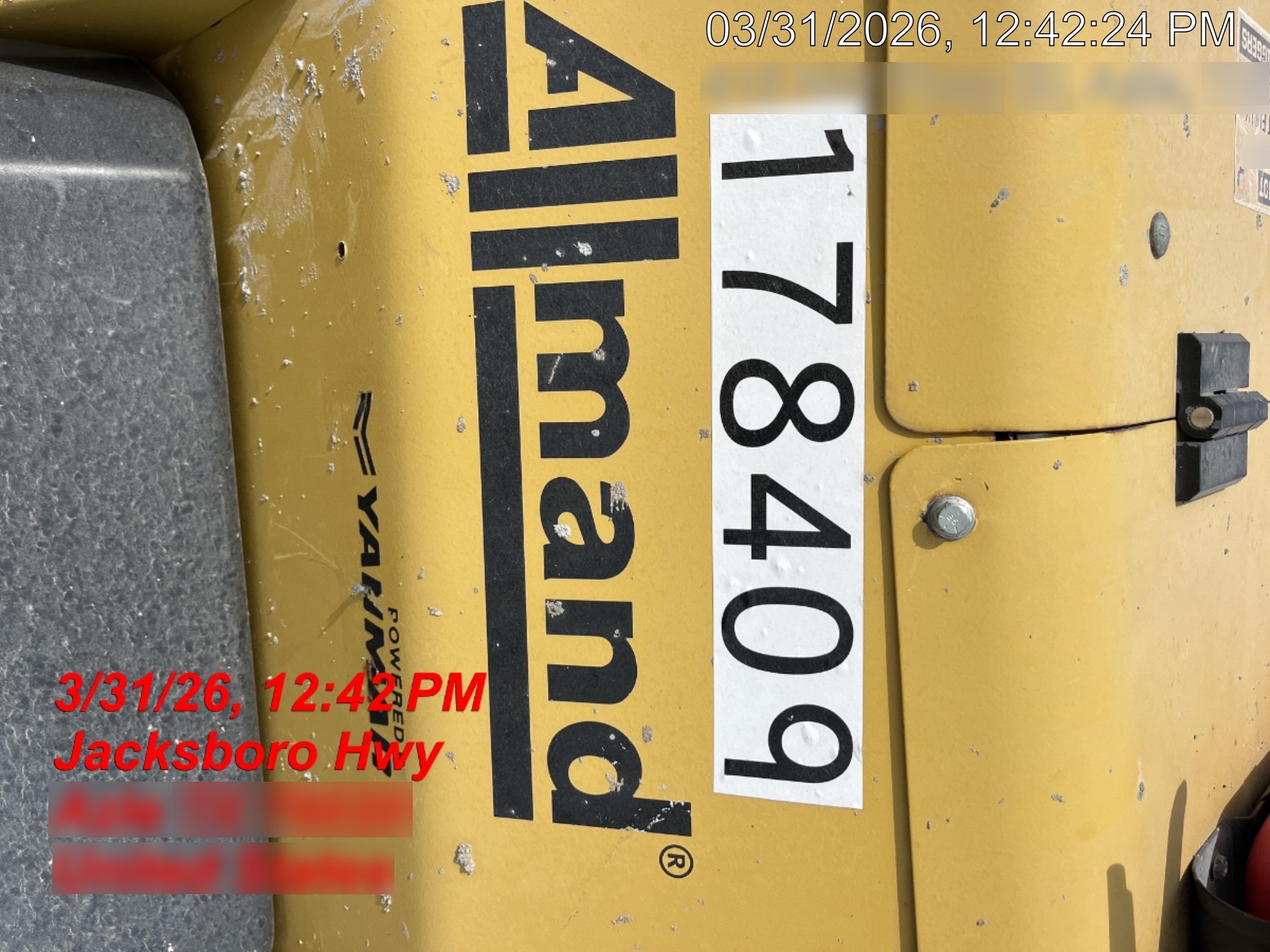 Allmand NLV3GR 3kW Light Plant - LED