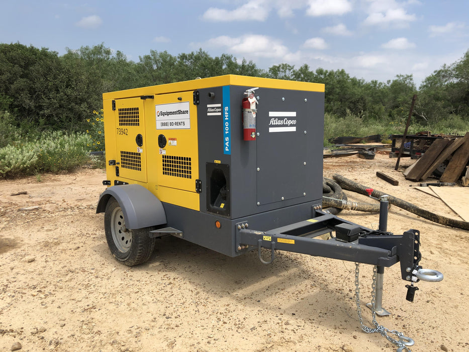 2020 ATLAS COPCO PAS 100 HF CS Enclosed
