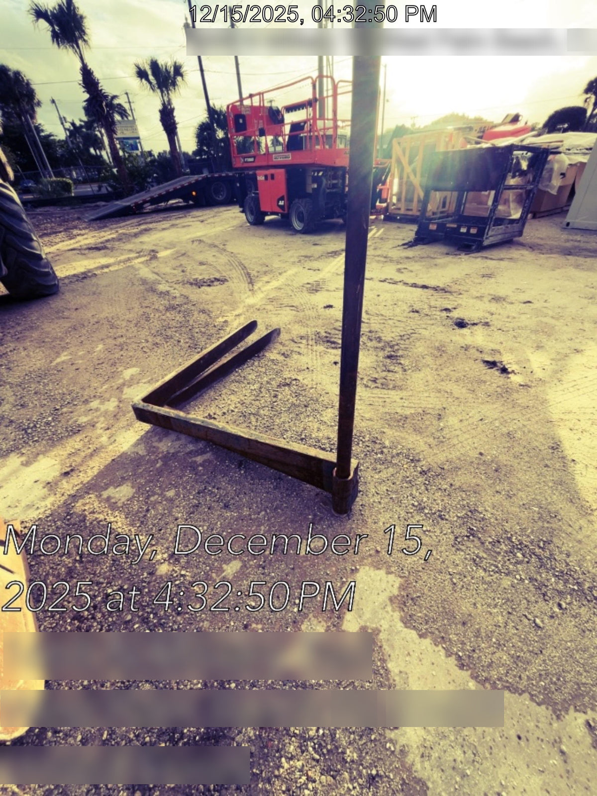 2014 WERK-BRAU 42" Forks - Backhoe