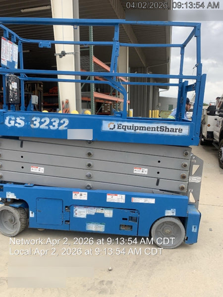 2018 Genie GS-3232 Genie GS-3232 Scissor Lift w/Standard Options