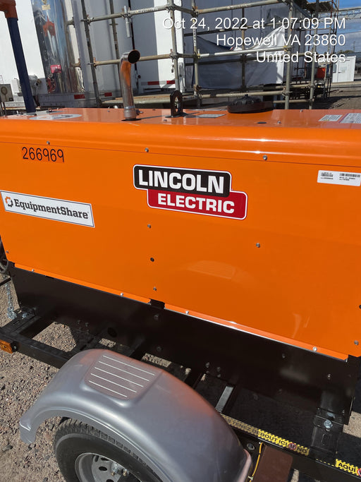 2022 Lincoln Electric LE400 Kubota V1505, Trlr, Cable Rack, Light Kit, ES Decals, T3