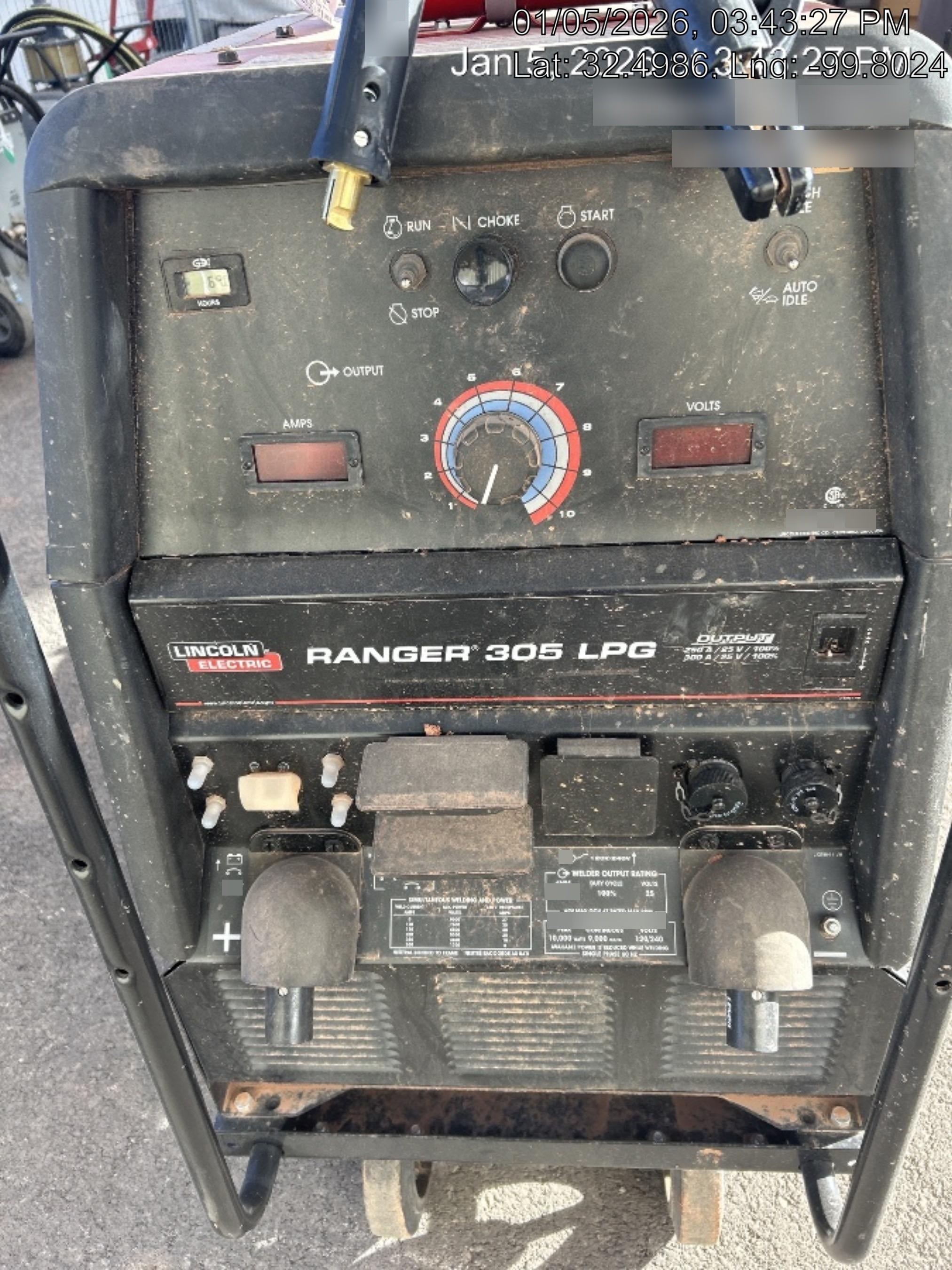 2025 LINCOLN ELECTRIC Ranger 305 LPG
