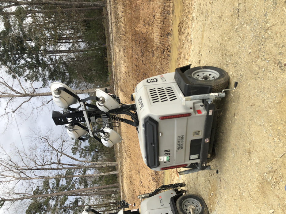 2018 Wacker Neuson LTV6L-MH Wacker Neuson LTV6L Mobile Light Tower w/Fuel Level Sensor Installed