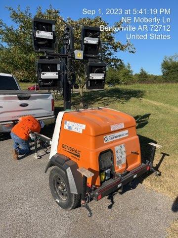 2023 Generac MLT2 Diesel, Flex Switch 120V Input, Powerzone Controller, (4) 320W LED Lights, 4kW Generator, 39.9 Gal Fuel Tank, 2" Ball, T3