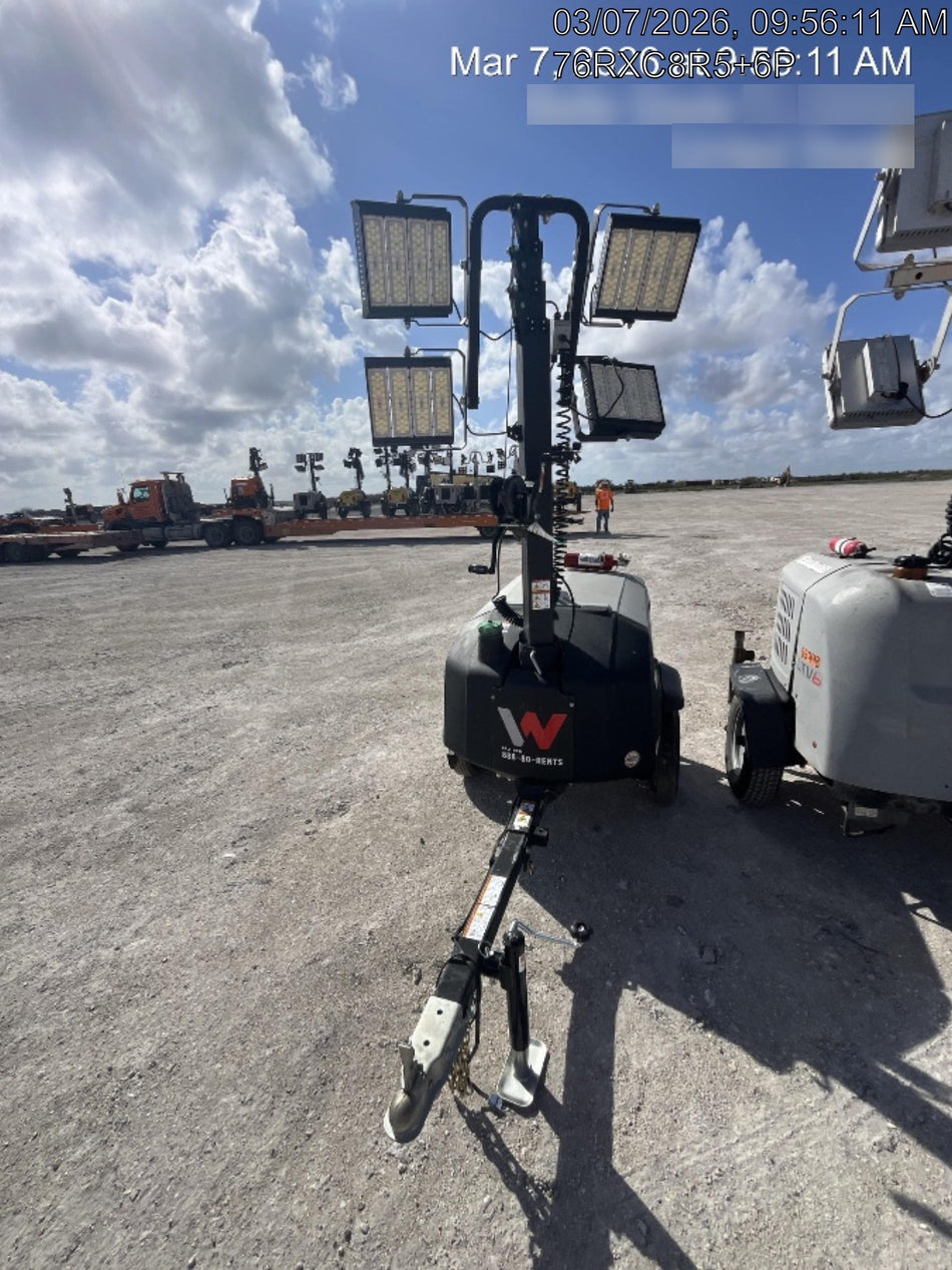 2024 Wacker Neuson LTT4 Diesel, Kohler KDW702, Deep Sea Controller, Auto Start, LED 320W, Bypass Outlet, T3