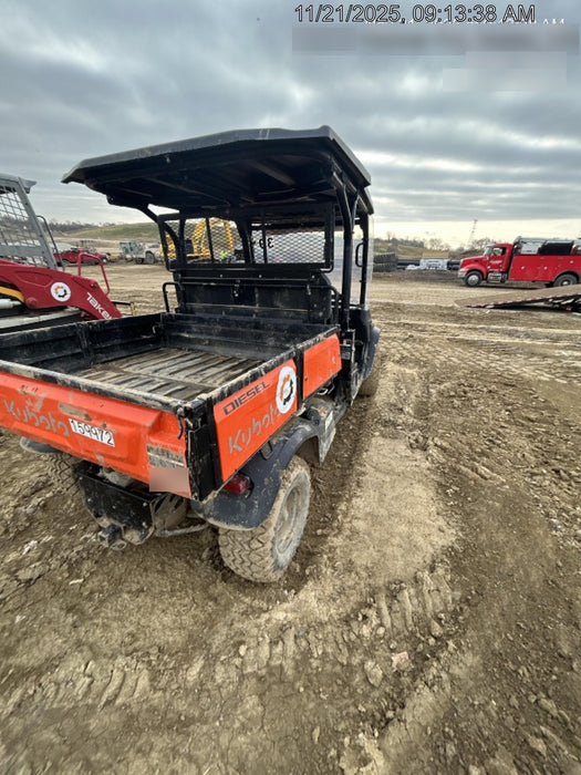 2021 Kubota RTV-X1140W-H Plastic Canopy, Windshield Acrylic Clear, LED Strobe Light, Wire Harness Kit, Back up Alarm