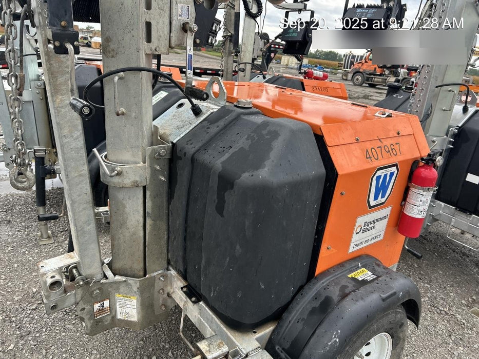 2024 Wanco WLTT-4MM4K Diesel, Deep Sea Controller, Shore Power Plug, Auto Start, (4) 350W LED Floodlights, 4kW Generator, 60 Gal Fuel Tank, 2" Ball, T3