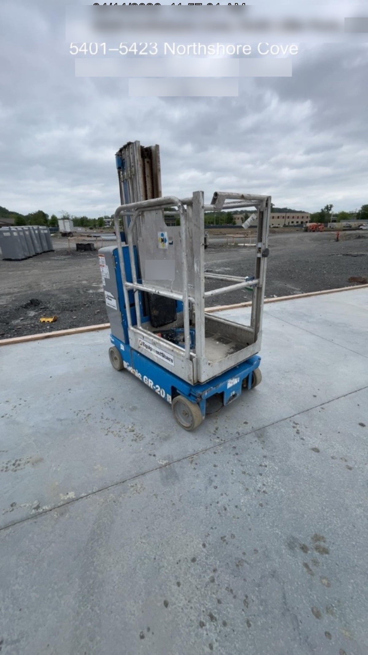 2020 GENIE GR-20