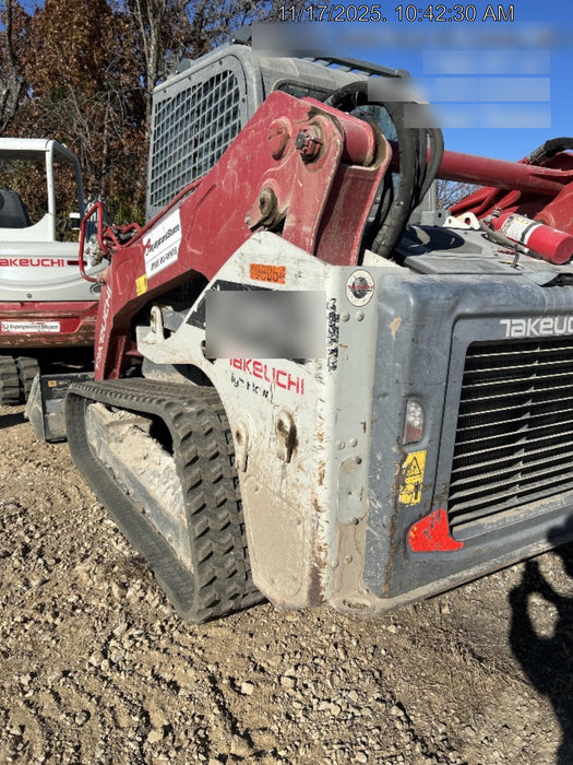 2020 Takeuchi TL12V2-CRH Cab, Rubber Track, & HF