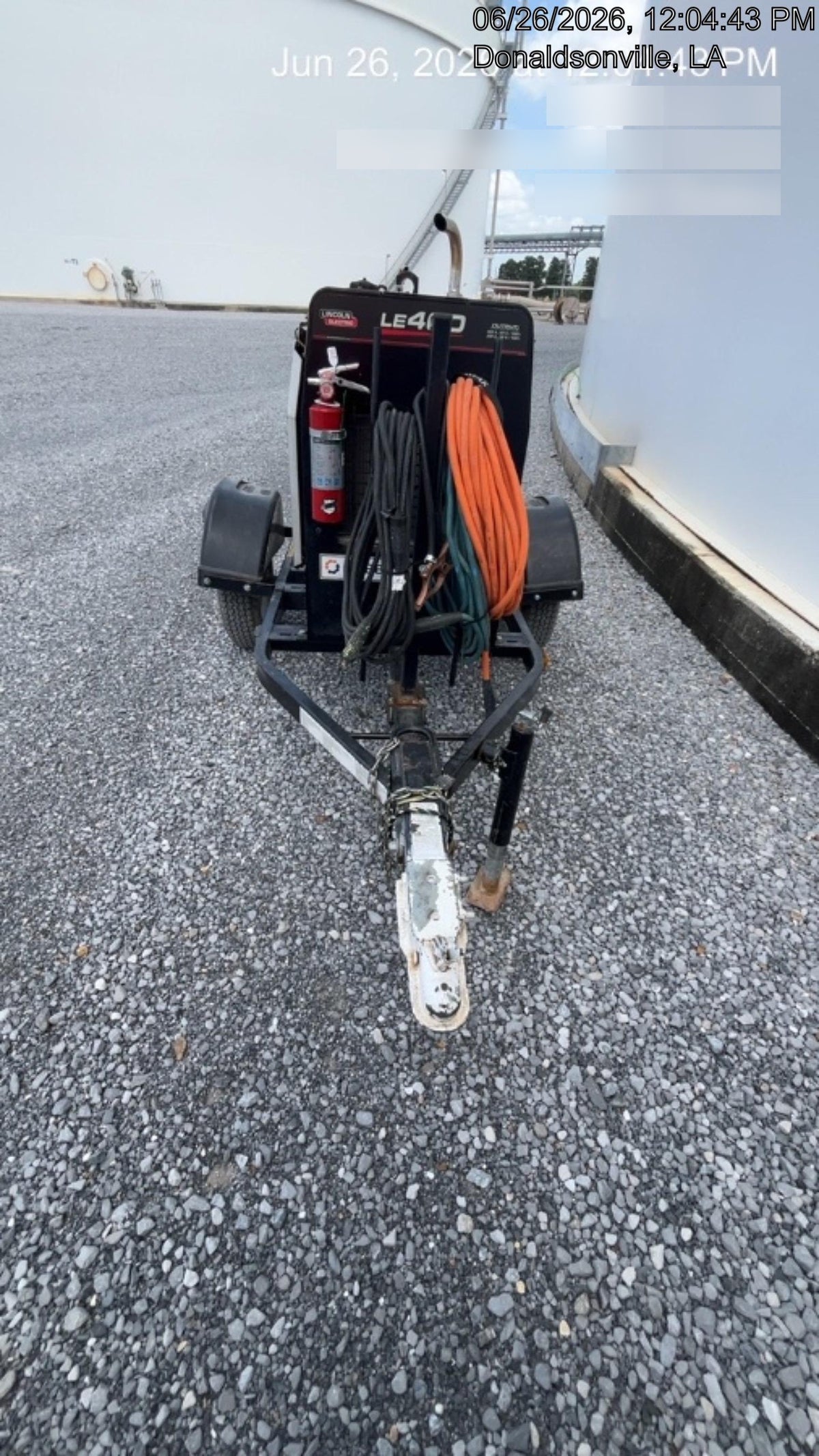2024 Lincoln Electric LE400 Kubota V1505, Trlr, Cable Rack, Light Kit, ES Decals, T3