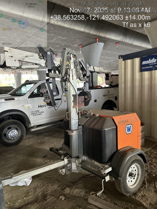 2024 Wanco WLTT-4MM4K Diesel, Deep Sea Controller, Shore Power Plug, Auto Start, (4) 350W LED Floodlights, 4kW Generator, 60 Gal Fuel Tank, 2" Ball, T3