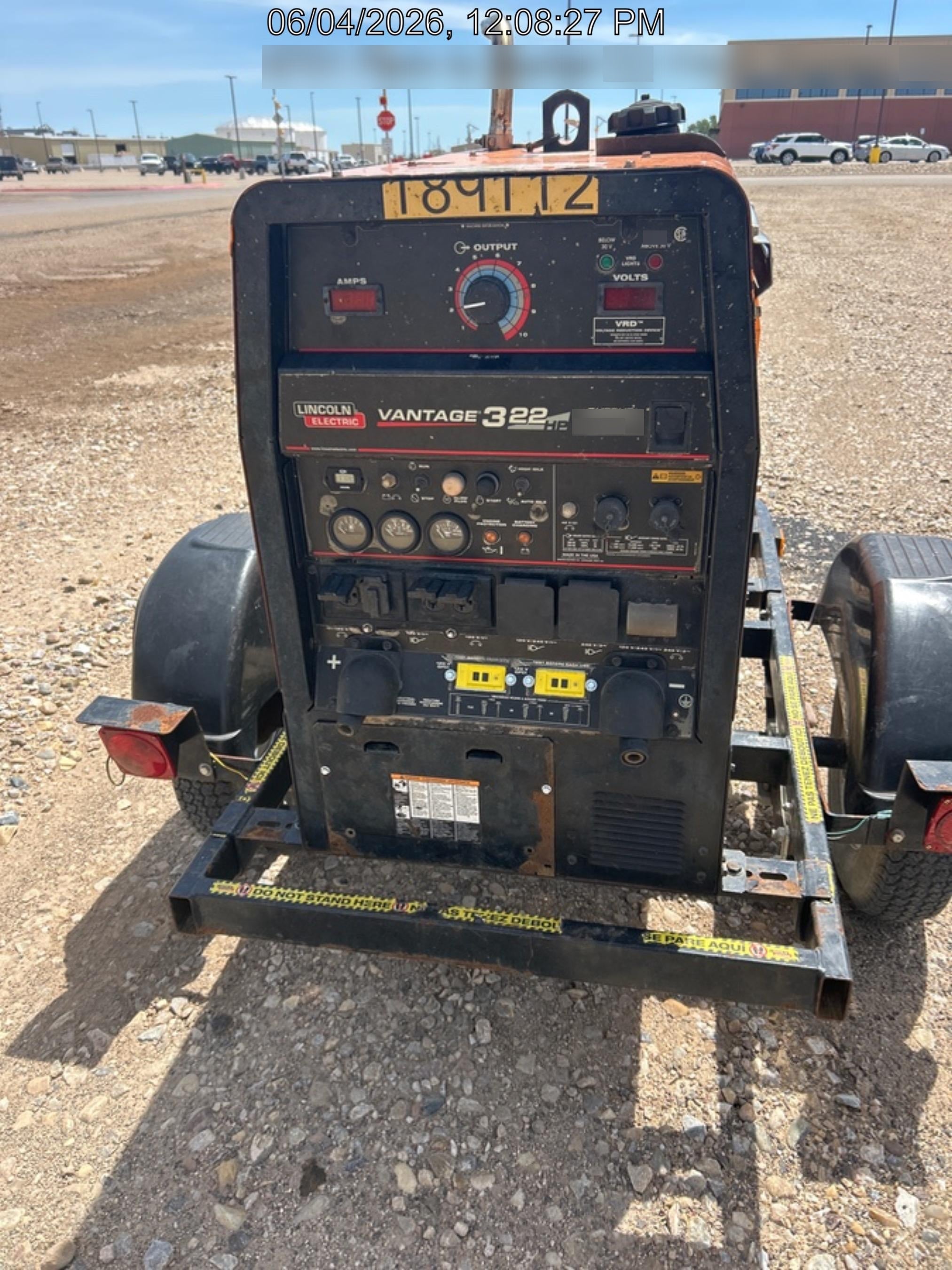 2021 Lincoln Electric Vantage 322 VANTAGE 322 READY-PAK 3