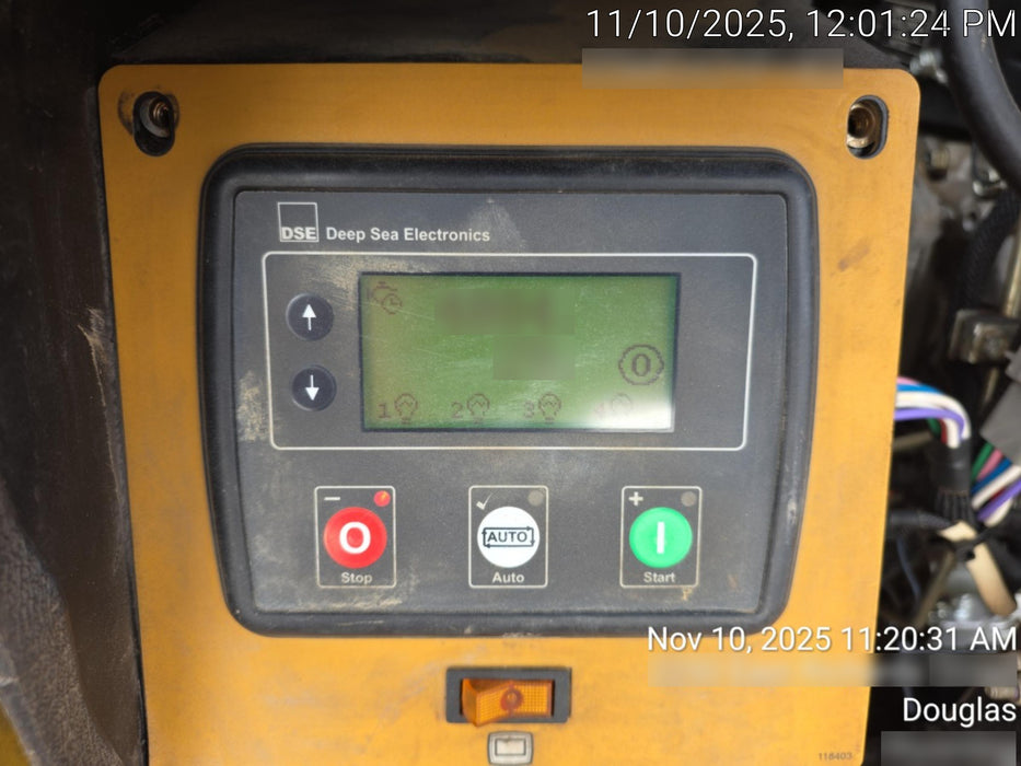 2021 Allmand NLV3GR (4) LED Light Fixture 350W, 23' Vertical Mast, 3kW Prime, Towable, Deep Sea L401, Leveling Jacks, Yanmar T4F 5.8hp