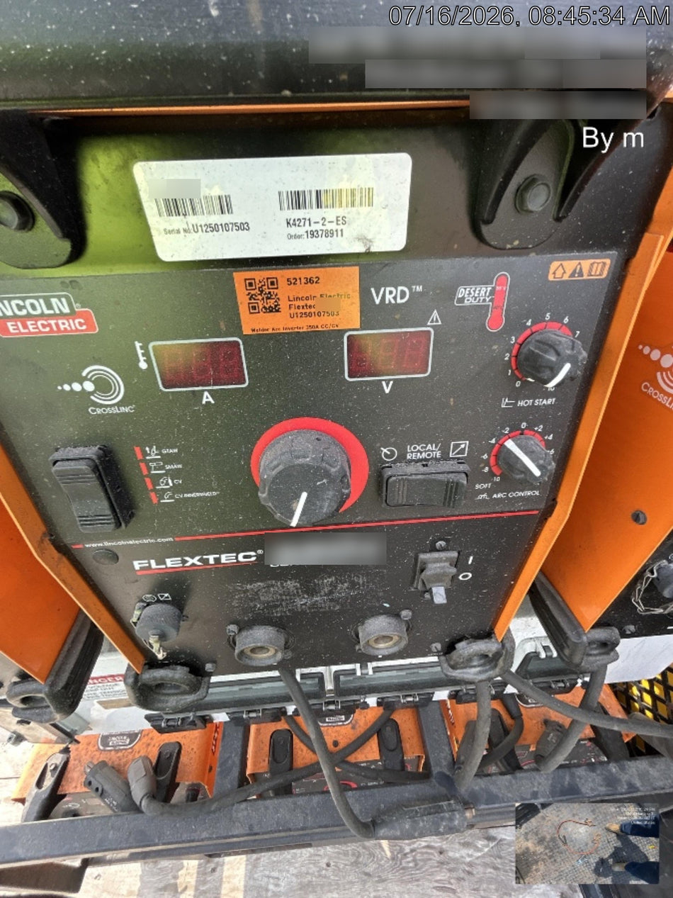 2025 LINCOLN ELECTRIC FLEXTEC 350X