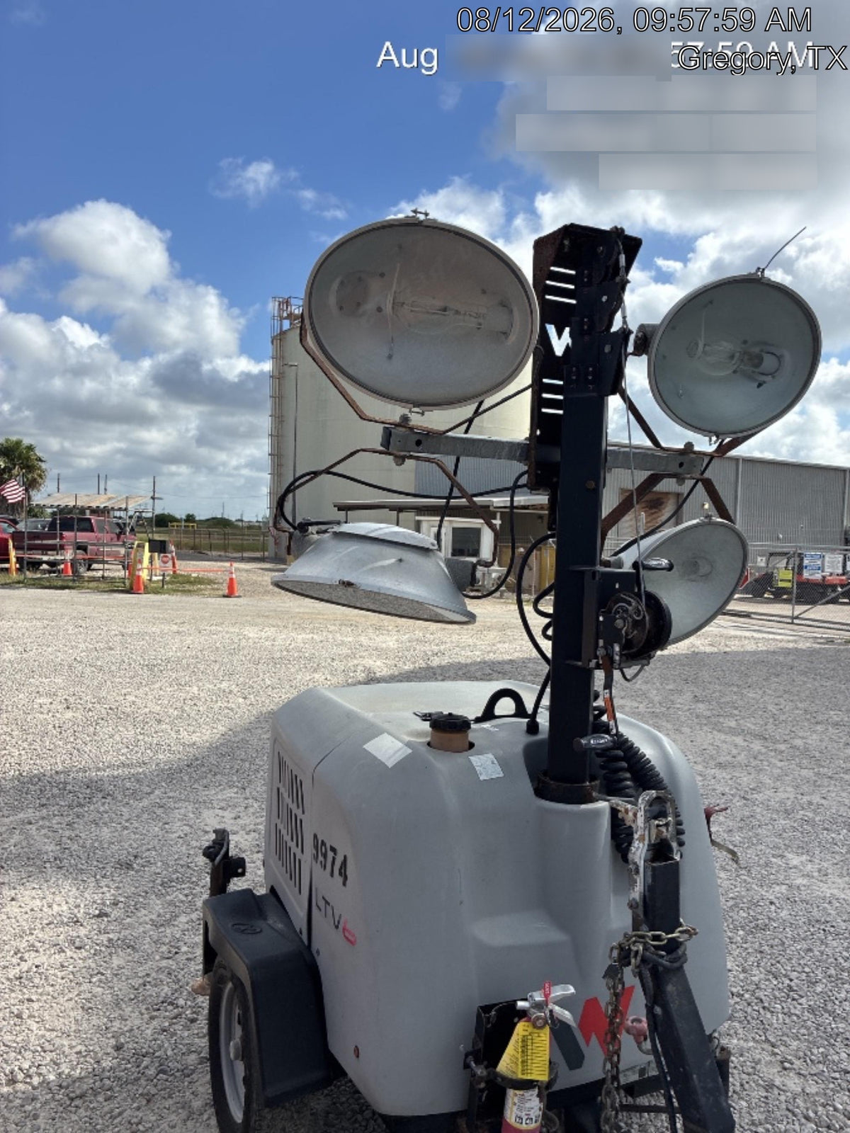 Wacker Neuson LTV6K-MH Wacker Neuson LTV6K Towable Light Tower