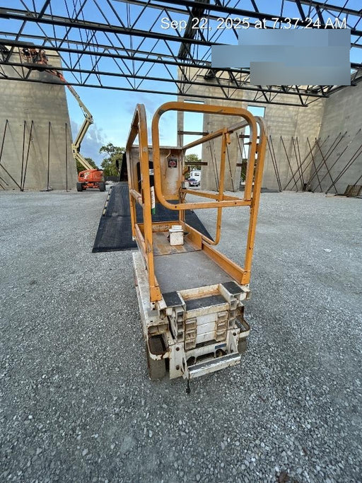 Custom Equipment HB-1430 <ul>
 <li>Hy-Brid Scissor Lift</li>
  <li>Platform capacity up to 670 lbs.</li>
  <li>Working height up to 20 ft</li>
  <li>Weighs under 1,700 lbs.</li>
  <li>Non-marking wheels </li>
</ul>
