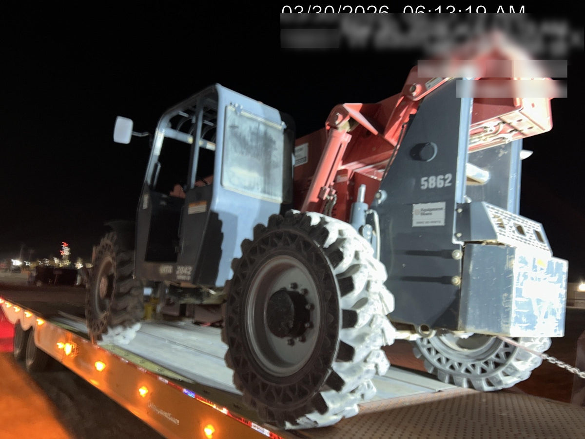 2018 Manitou 12042 Manitou MTA 12042, Solid Tires, 66" Carriage, Open ROPS, Flashing Beacon and Work Light Package