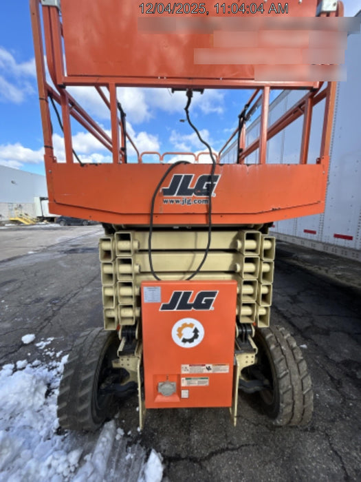 2019 JLG 4069LE Solid Non Marking Tires, Rotating Beacon