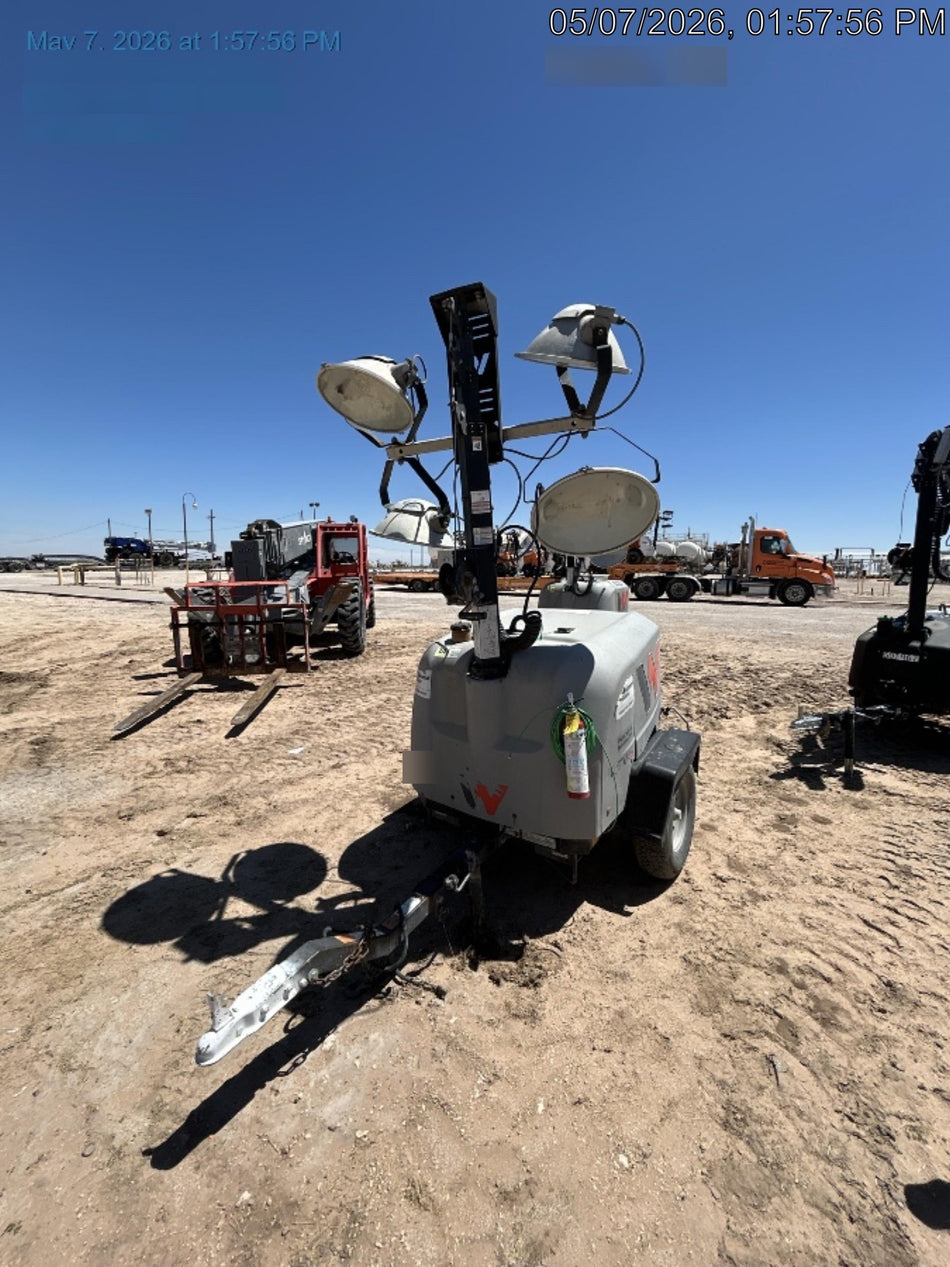 2019 Wacker Neuson LTV6L-MH Wacker Neuson LTV6L Mobile Light Tower w/Fuel Level Sensor Installed