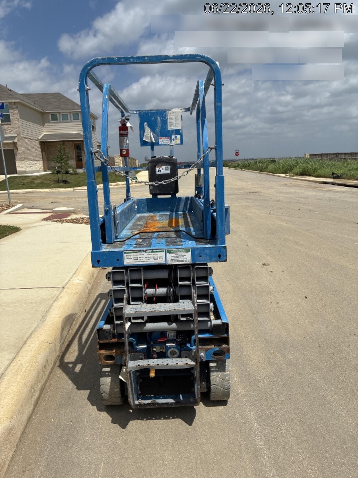 2019 Genie GS-1930 Fixed rails with chain Entry