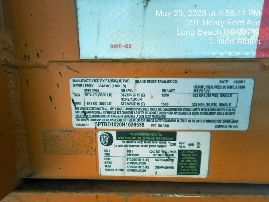 2025 WESTERN GLOBAL 20TCG-ES