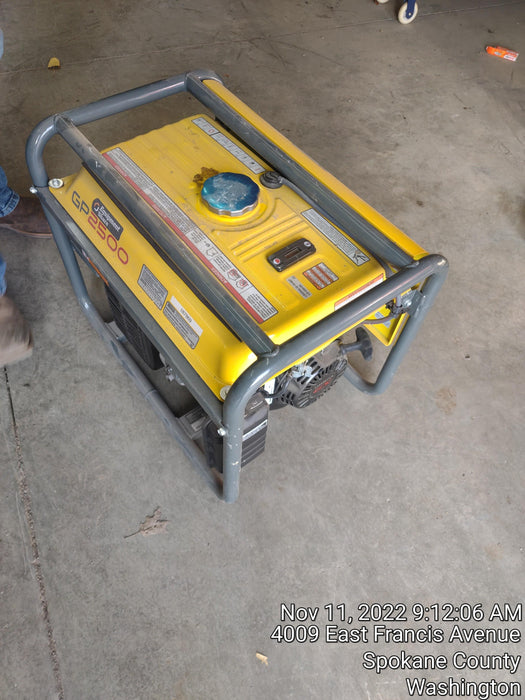 2021 Wacker Neuson GP2500A Standard 2.5kW Generator