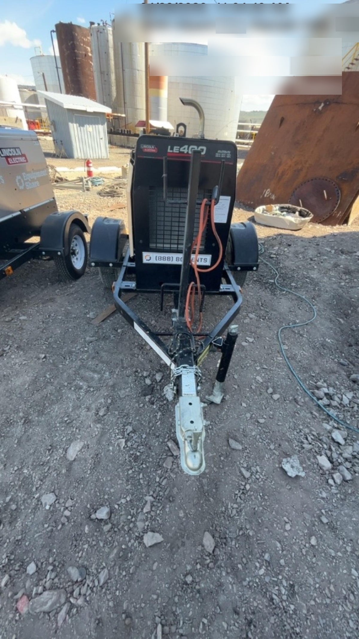 2024 Lincoln Electric LE400 Kubota V1505, Trlr, Cable Rack, Light Kit, ES Decals, T3