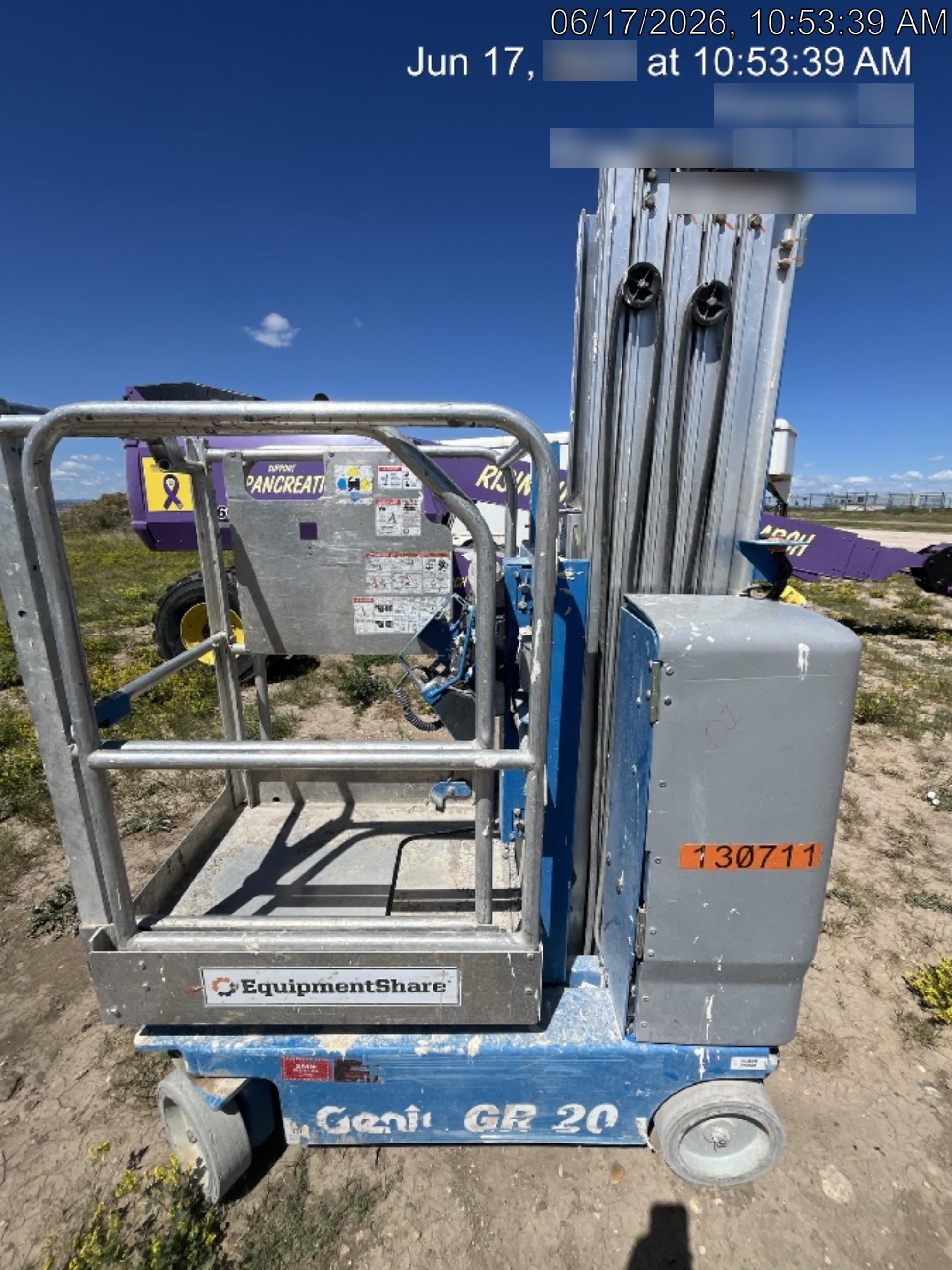 2021 GENIE GR-20