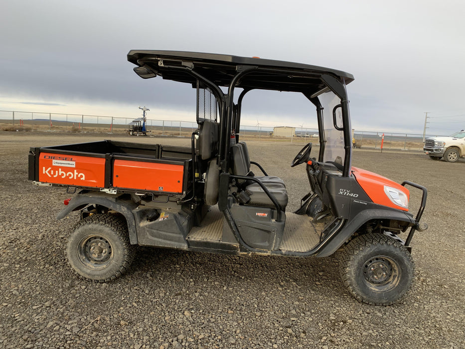 2022 Kubota RTV-X1140W-H Plastic Canopy, Windshield Acrylic Clear, LED Strobe Light, Wire Harness Kit, Back up Alarm
