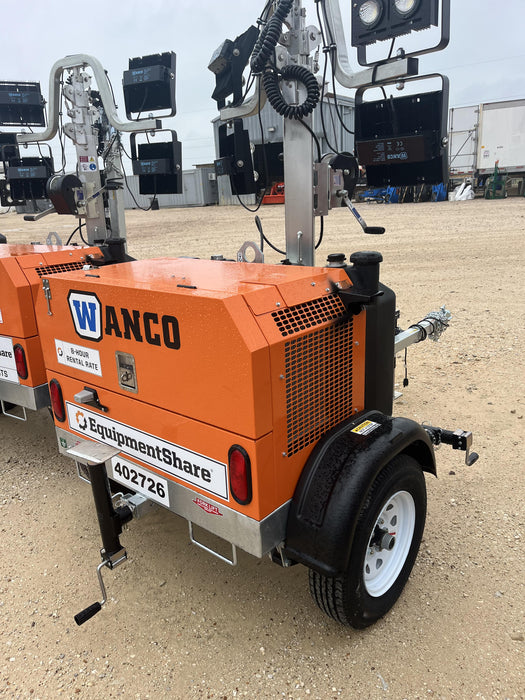 2024 Wanco WLTT-4MM4K Diesel, Deep Sea Controller, Shore Power Plug, Auto Start, (4) 350W LED Floodlights, 4kW Generator, 60 Gal Fuel Tank, 2" Ball, T3