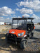 2021 Kubota RTV-X1140W-H Plastic Canopy, Windshield Acrylic Clear, LED Strobe Light, Wire Harness Kit, Back up Alarm