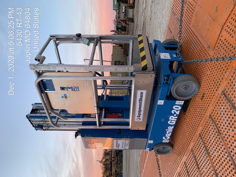 2020 GENIE GR-20