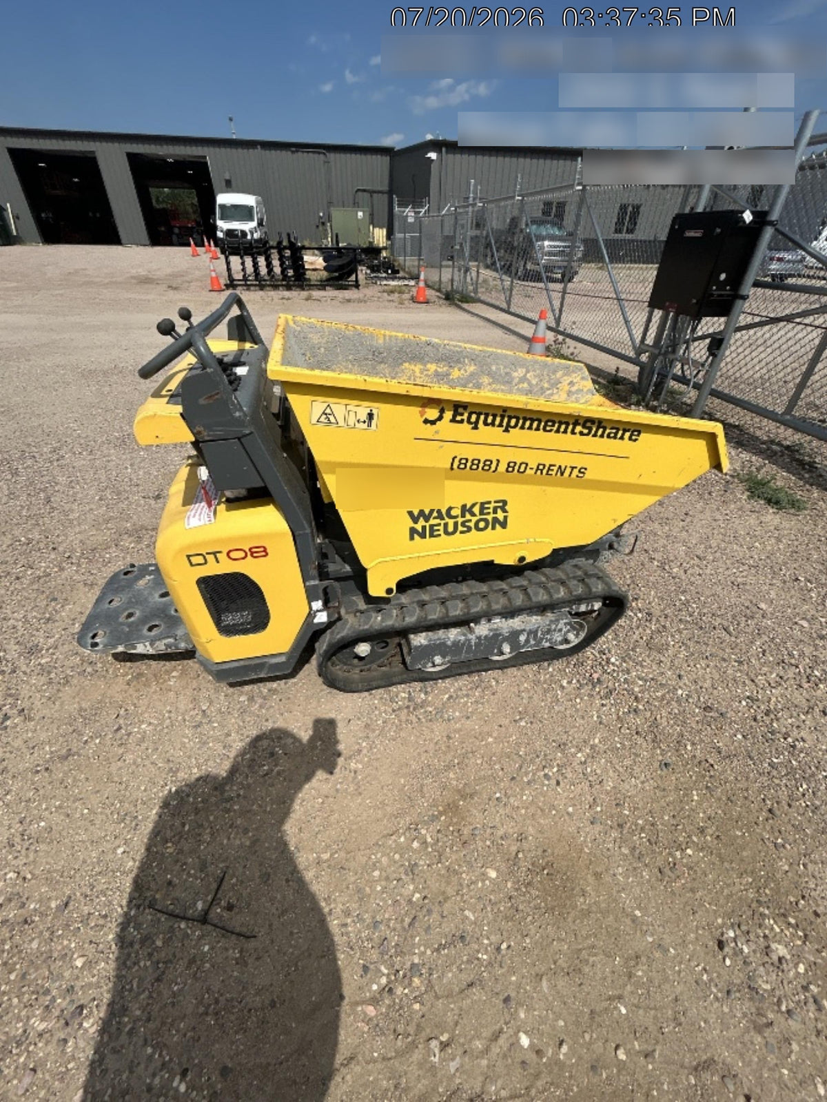 2019 WACKER NEUSON DT08