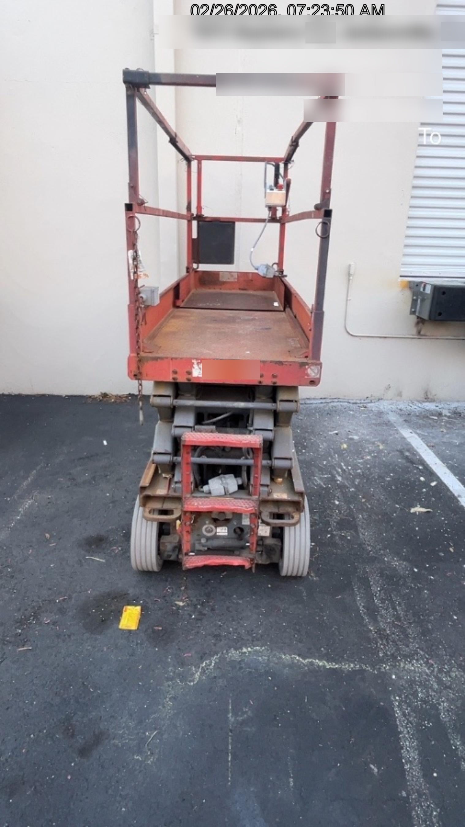 2018 Skyjack SJIII-3226 Skyjack SJIII3226 Scissor Lift w/Trojan Batteries
