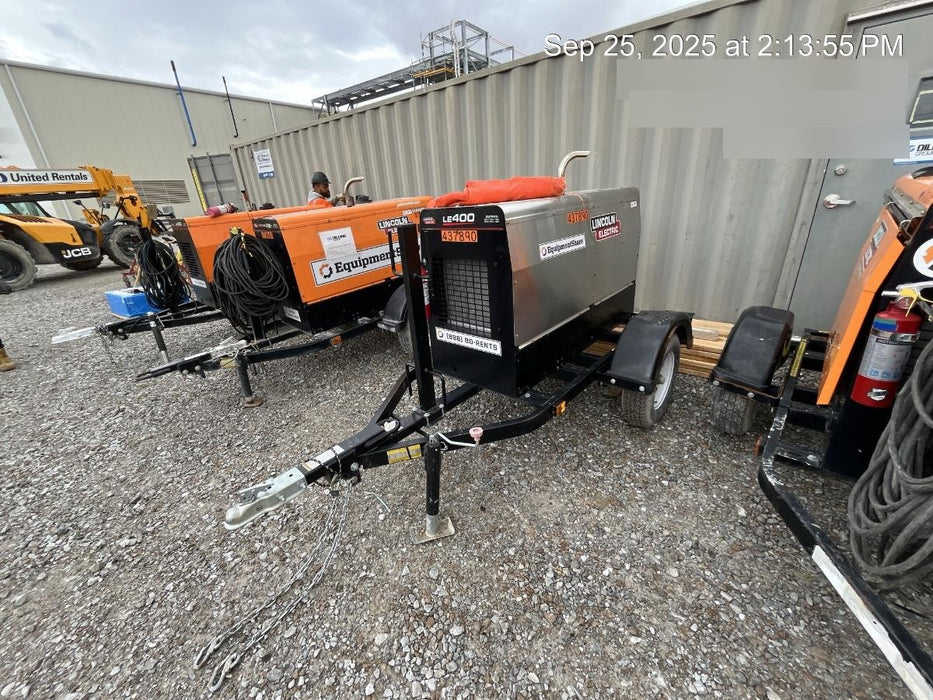 2024 Lincoln Electric LE400 Kubota V1505, Trlr, Cable Rack, Light Kit, ES Decals, T3