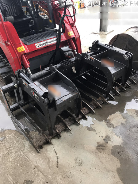 2019 PALADIN 78" Skeleton Grapple Bucket - Paladin