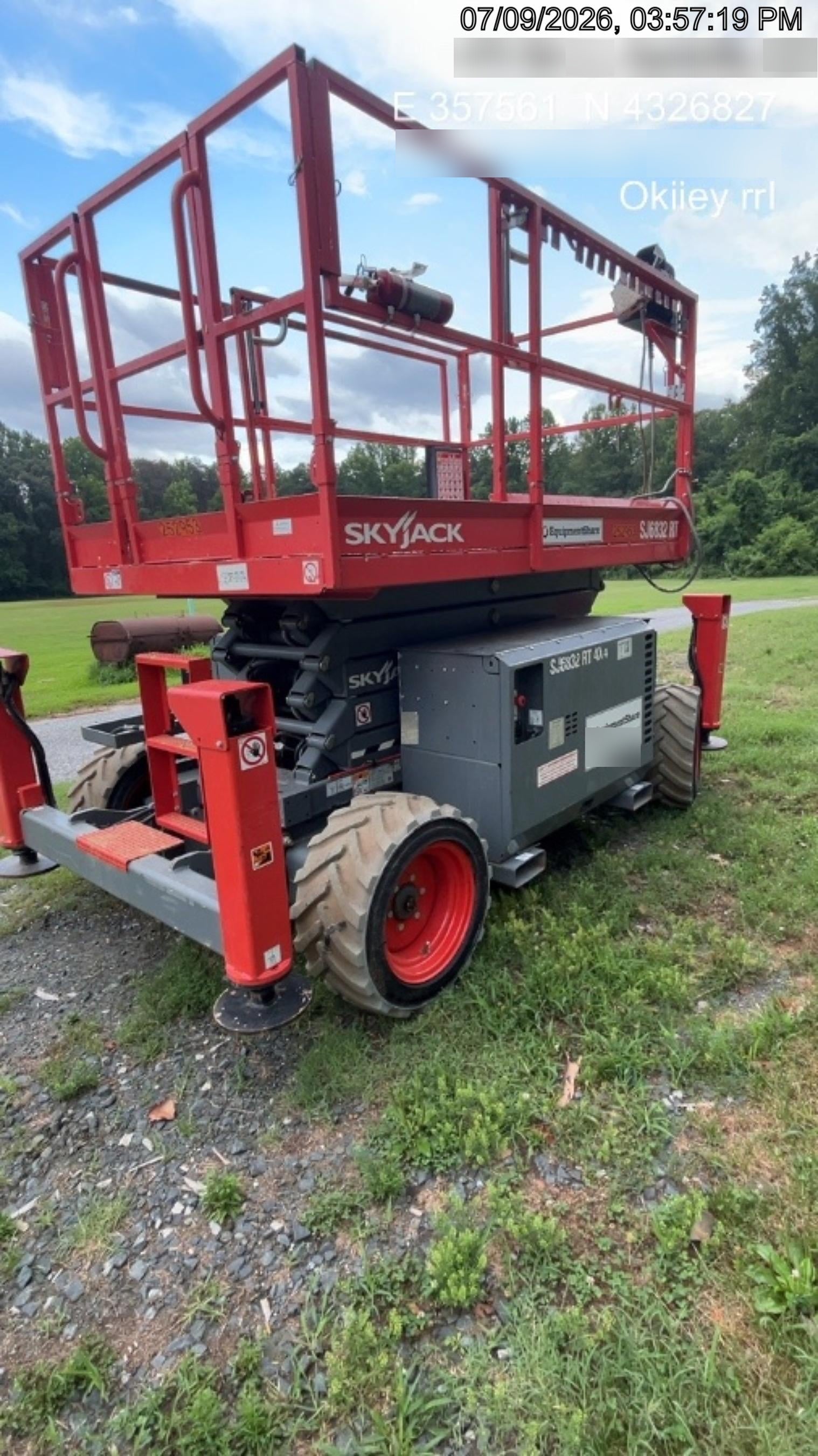 2022 SKYJACK SJ6832 RT