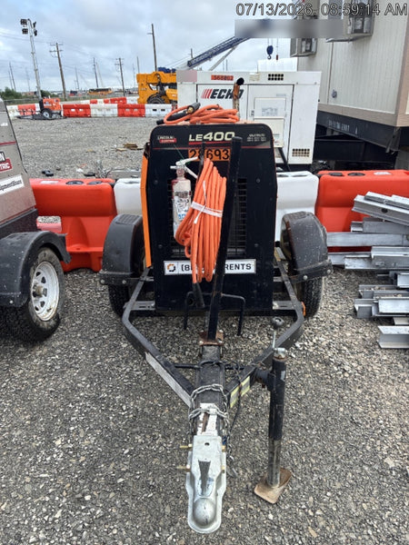 2022 Lincoln Electric LE400 Kubota V1505, Trlr, Cable Rack, Light Kit, ES Decals, T3