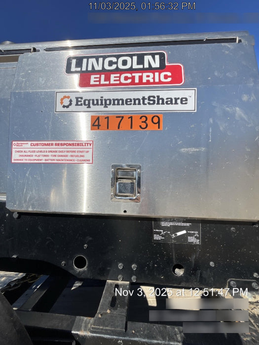 2024 Lincoln Electric LE400 Kubota V1505, Trlr, Cable Rack, Light Kit, ES Decals, T3