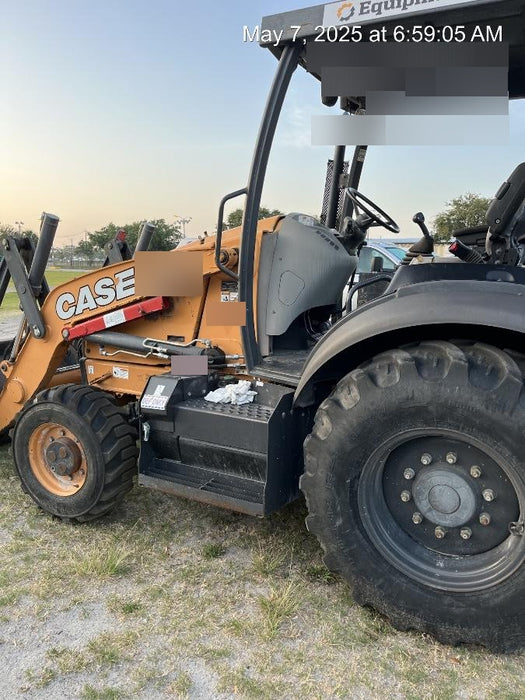 2018 Case 580N STANDARD HOE, ROPS, PILOT CONTROLS, AUX HYD