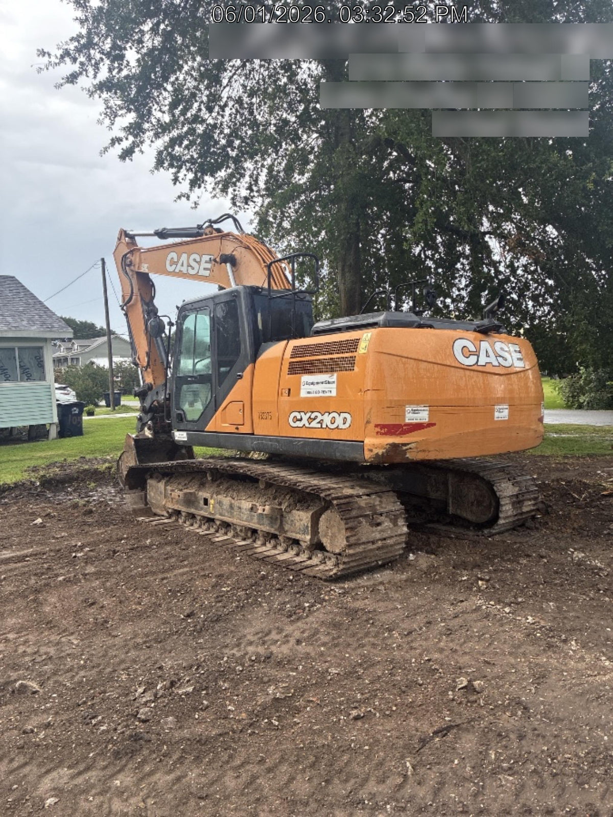 2021 CASE CX210D