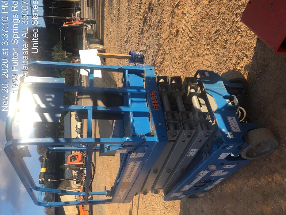 2019 Genie GS-1930 Fixed Rails with Chain Entry