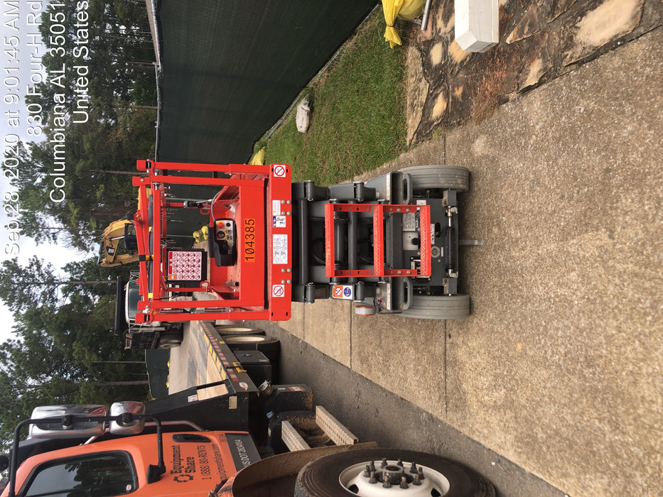 2020 Skyjack SJIII-3226 Solid NM Tires, Half height spring hinged entry gate, Dual Beacons