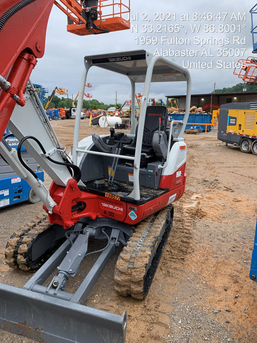 2021 TAKEUCHI TB235-2R