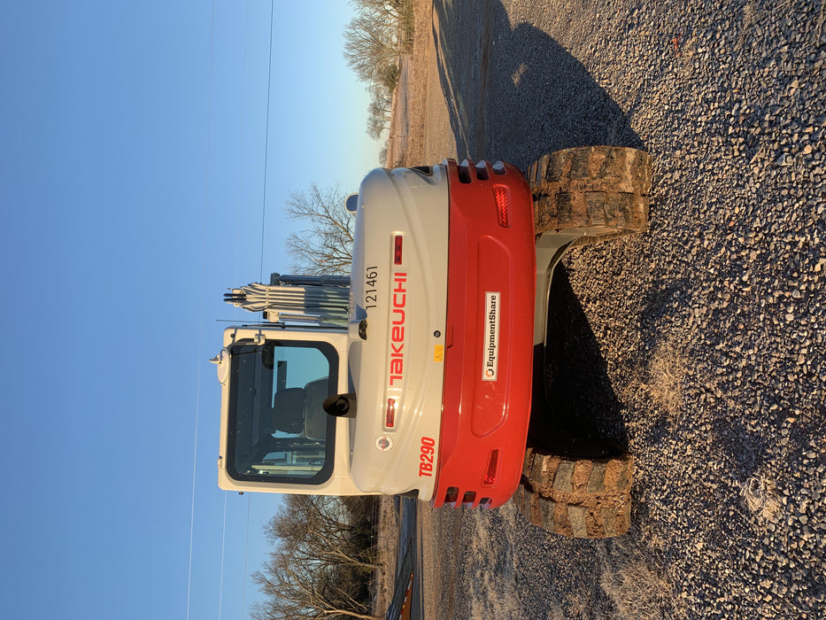 2020 Takeuchi TB290C Cab/Heat/Air, Rubber Tracks, Manual TAG QC