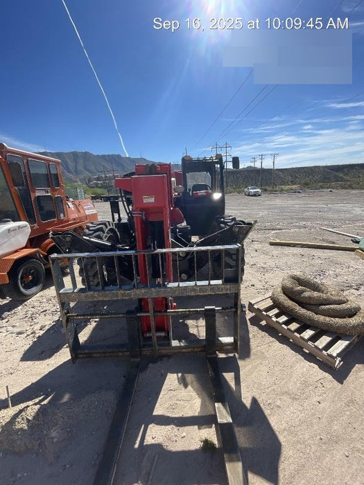 2019 Manitou MTA12042 Canopy, 120 HP , Solid Tires, Work Lights, Lift Hook, Auxiliary Hydraulics 66" Carriage and 60" Forks