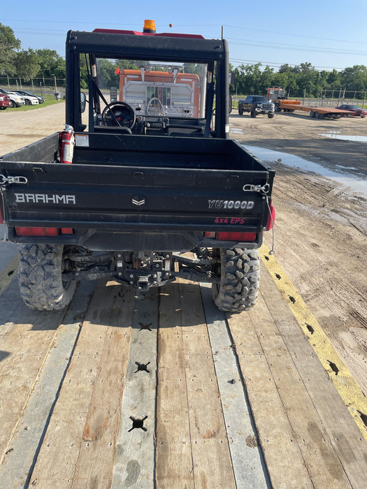 2021 Yanmar YU1000 Canopy, Steel Wheel, Poly WindShield, Beacon, Backup Alarm