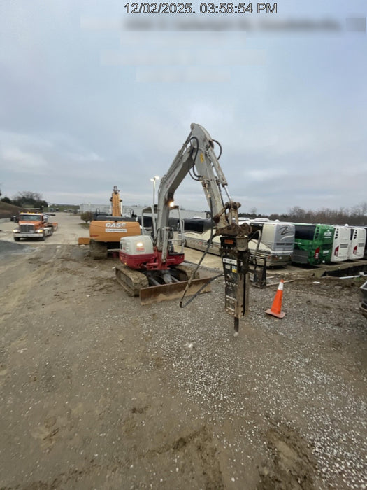 2019 Takeuchi TB260 Takeuchi TB260 Canopy w/Rubber Tracks, Auxiliary Hydraulics, Standard Blade, Manual QC