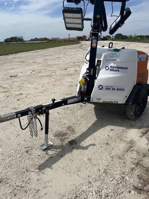 2024 Generac MLT2 Diesel, Flex Switch 120V Input, Powerzone Controller, 
(4) 320W LED Lights, 4kW Generator, 39.9 Gal Fuel Tank, 2" Ball, T3